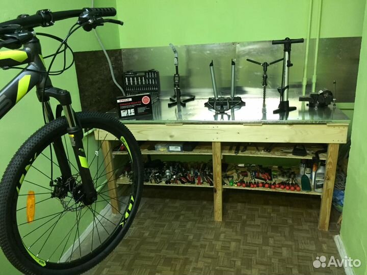 Ремонт и сервисное обслуживание велосипедов с гара
