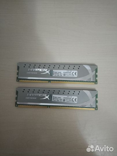Оперативная память ddr3 8 gb hyperx genesis