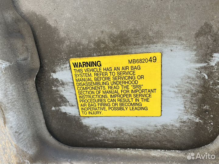 Капот Mitsubishi Pajero Sport 1