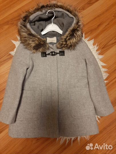 Пальто Зара рост 134