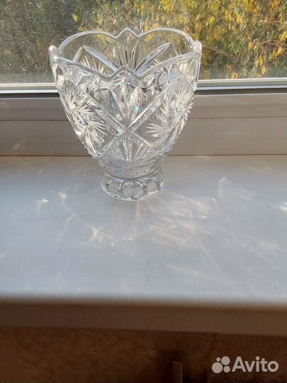Хрустальная конфетница СССР