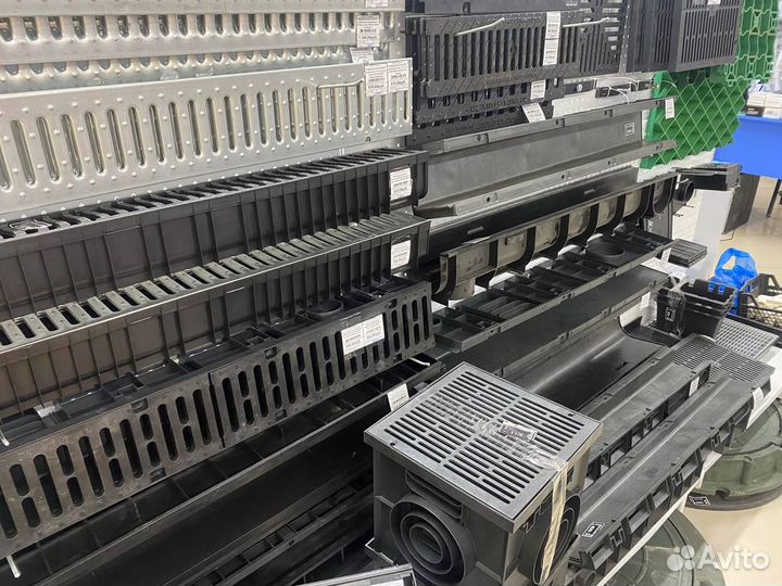 Лоток водоотводный 146-246 ширина х 55–200 высота