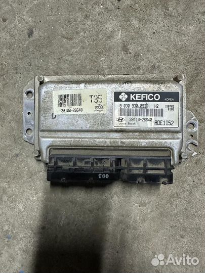 Hyundai акцент эбу