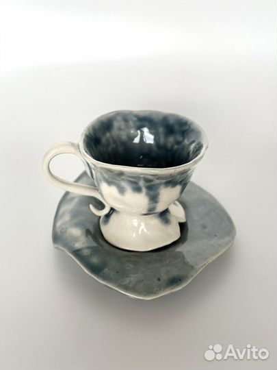 Чайная пара полуфарфор