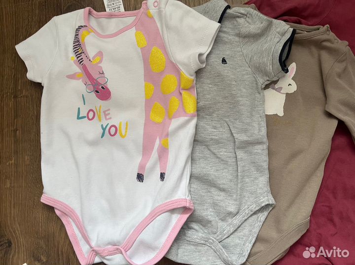 Пакет детских вещей 80-86