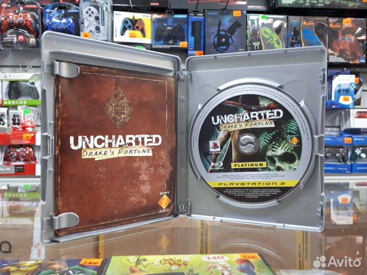 Игры Ps3 Uncharted (3 части)