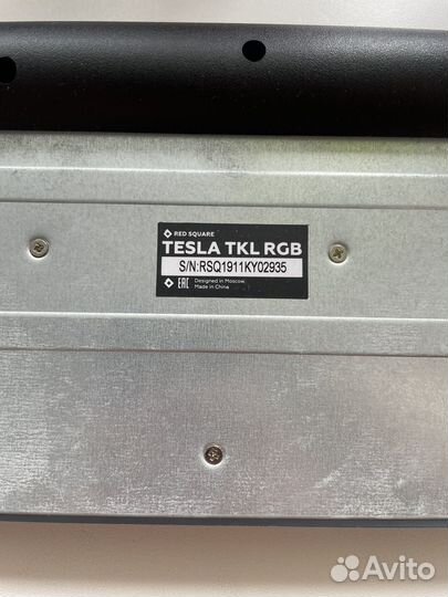 Клавиатура red square tesla tkl rgb