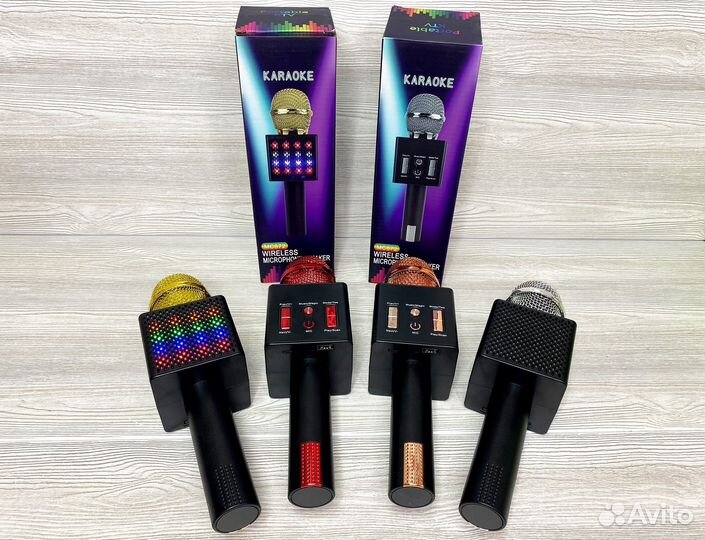 Беспроводной караоке микрофон