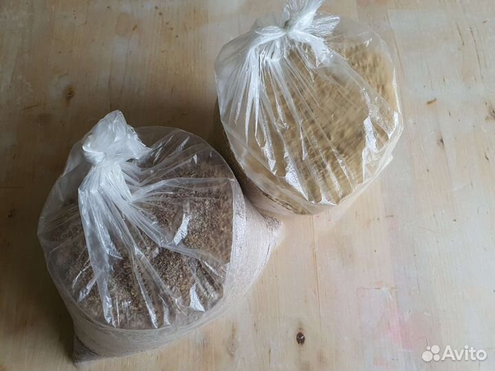 Жмых семян льна светлого и темного