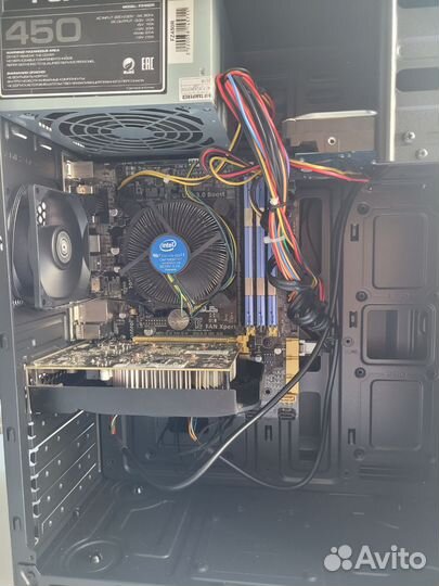Компьютер игровой core i5 4590/GTX1050ti