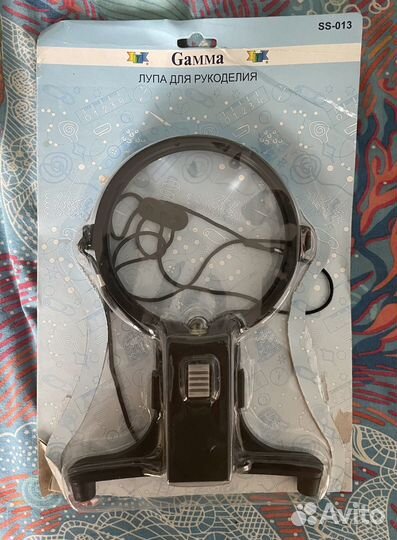 Лупа для рукоделия с лампой