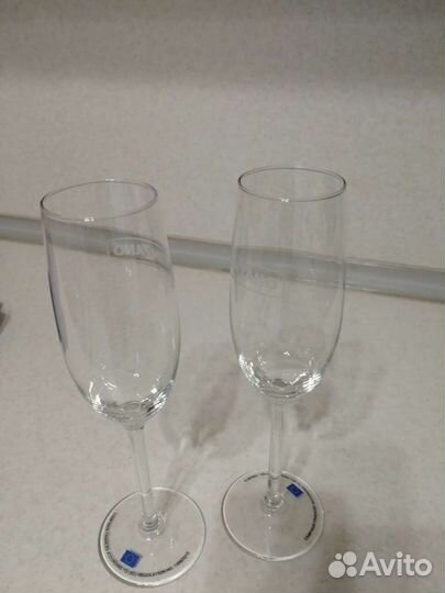 Хрустальные рюмки 4 шт