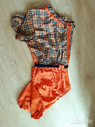 Комбинезон дождевик для собаки