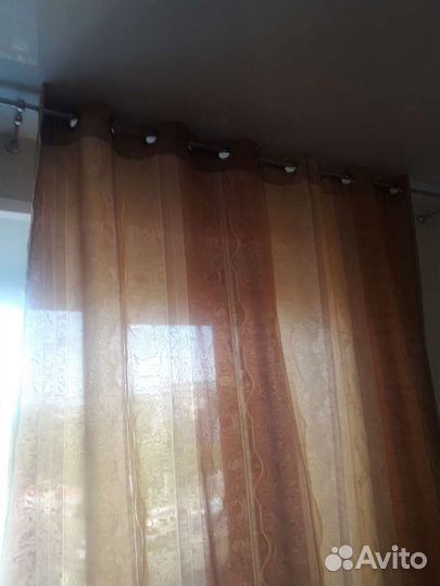 Шторы на люверсах 2шт