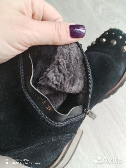 Сапоги женские зимние 39 Paolo conte