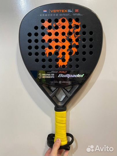 Ракетка Б/У Bullpadel vertex 03 CMF WPT AM 22