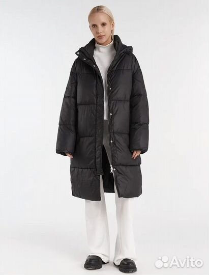 Стеганое пальто