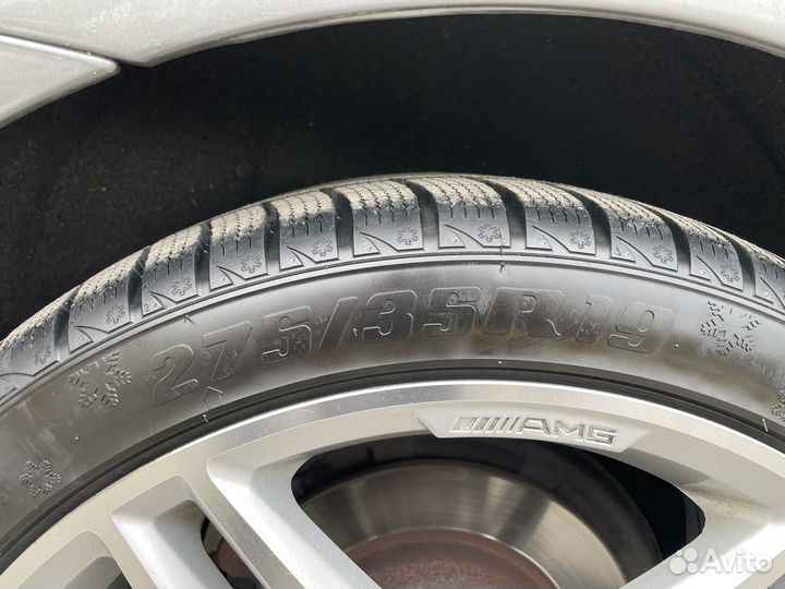 Диски с резиной на Mercedes R19