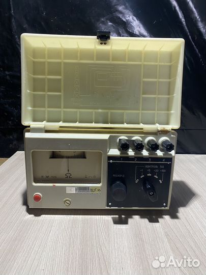 Измеритель сопротивления заземления м416