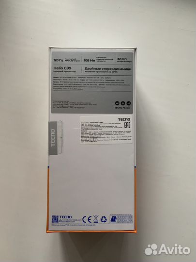TECNO Spark 20 Pro+, 8/256 ГБ