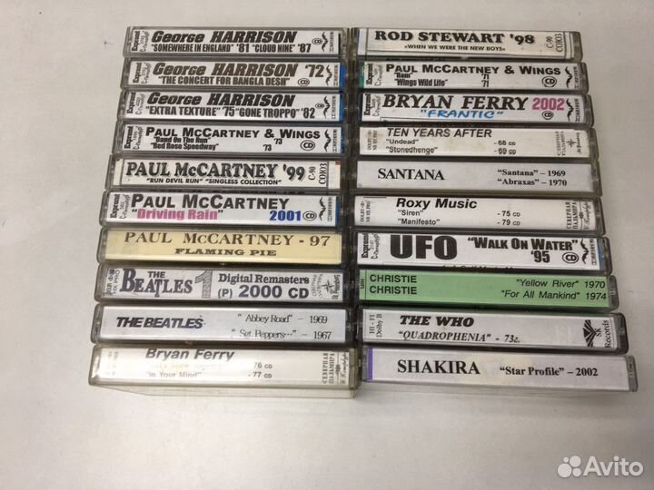 Аудиокассеты с записью