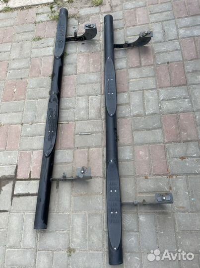 SsangYong Kyron - Защита порогов с проступями