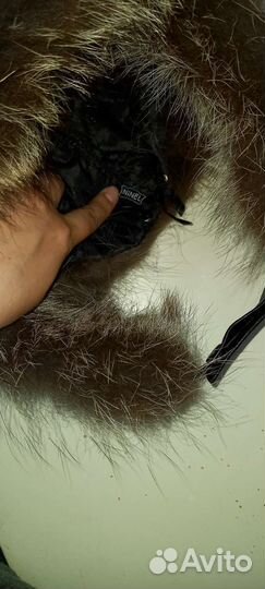 Шапка меховая ушанка мужская