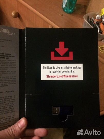 Ключ eLicenser + Программа DAW Nuendo Live