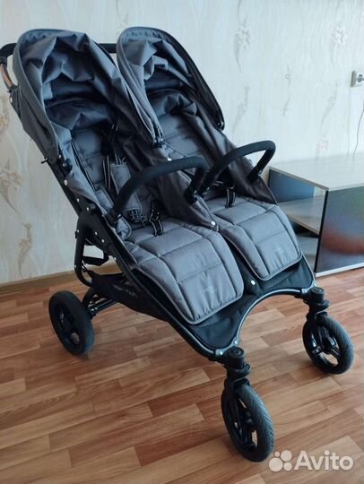 Коляска для двойни Valco Baby Snap Duo Dove Grey