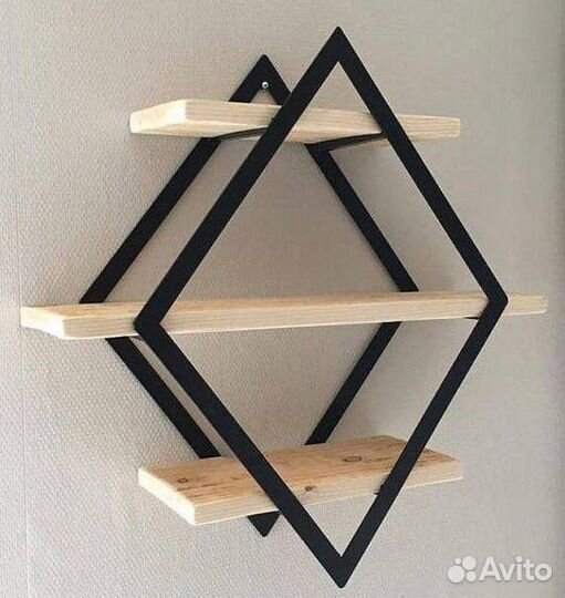 Настенные полки в стиле loft Лофт полки