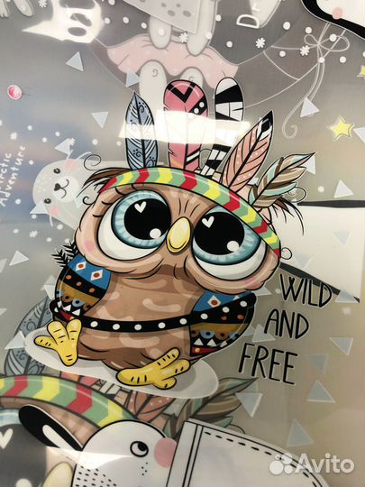 Печать термонаклеек на заказ для одежды и текстиля