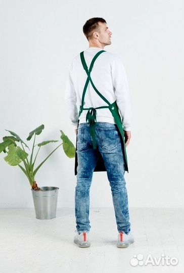 Китель поварской мужской черный