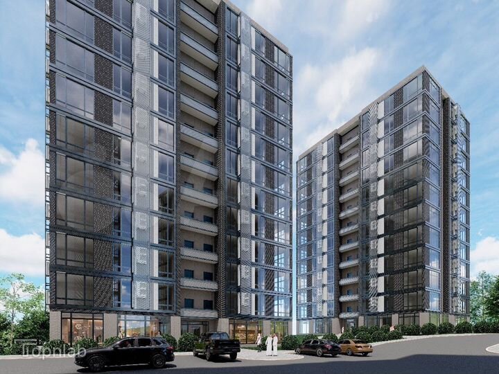 2-к. квартира, 58,4 м², 6/12 эт.