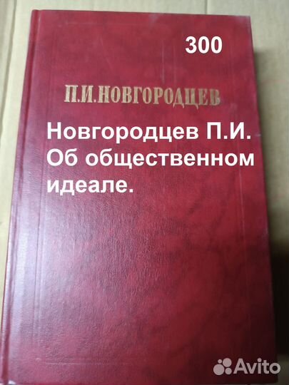 Новгородцев П.И. Об общественном идеале