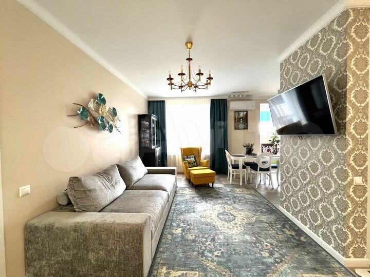 2-к. квартира, 56 м², 7/16 эт.