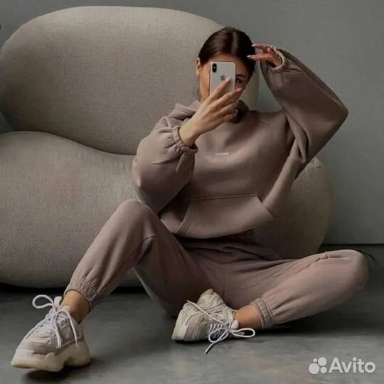 Спортивный костюм женский на флисе