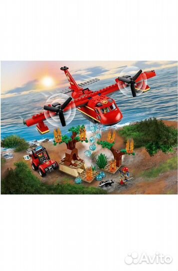 Конструктор Lego City 60217 Пожарный самолёт