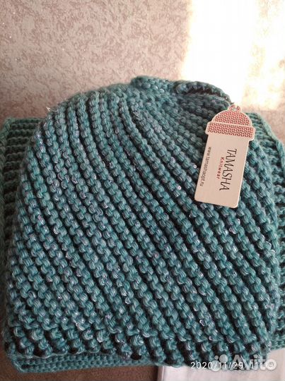 Комплект- шапка и снуд