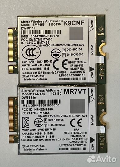 LTE модем Sierra Wireless EM7455