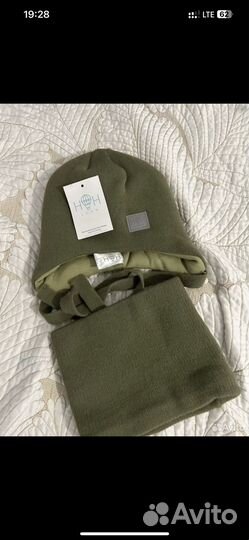 Шапка и снуд теплая