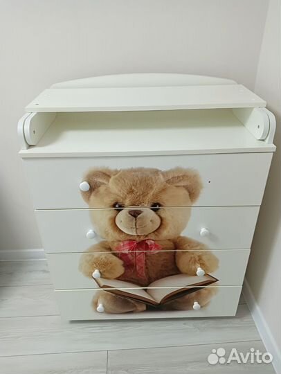 Комод детский с пеленальным столиком