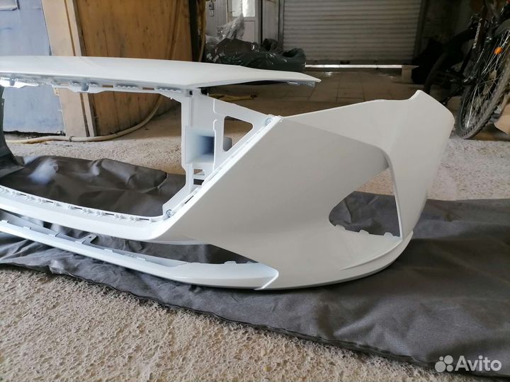 Бампер Солярис 2021 в цвет аналог