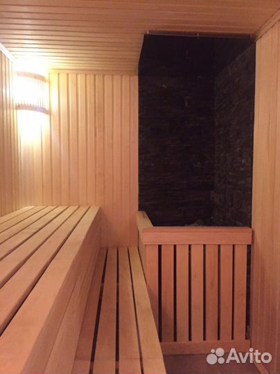 Сауна с бассейном