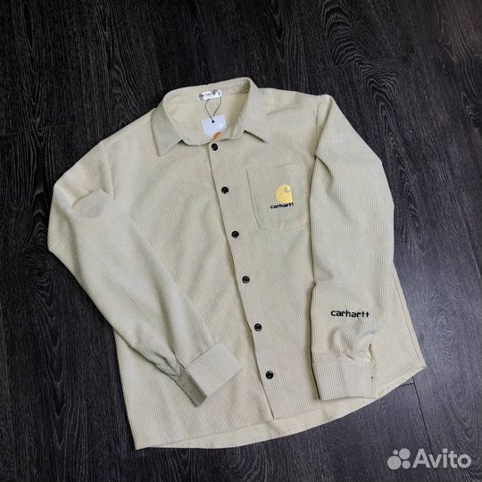 Вельветовая рубашка carhartt