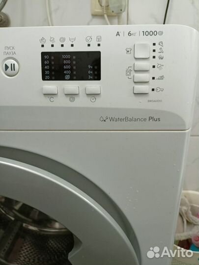 Стиральная машина бу indesit 6кг