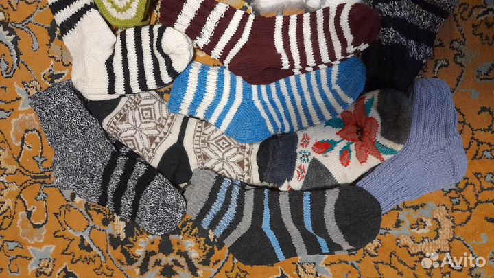 Носки вязаные ручной работы