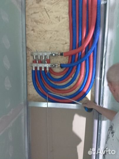 Монтаж хвс,гвс И канализации