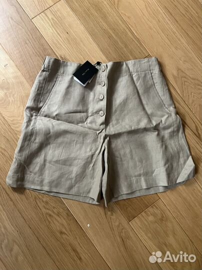 Шорты женские льняные Massimo dutti