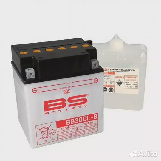 Аккумулятор BB30CL-B/YB30CL-B