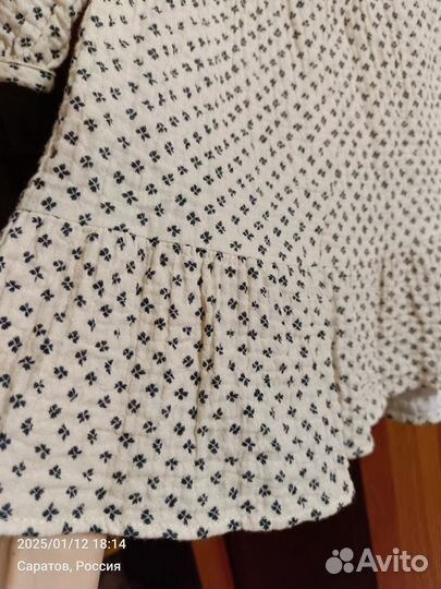 Теплое платье Zara 98